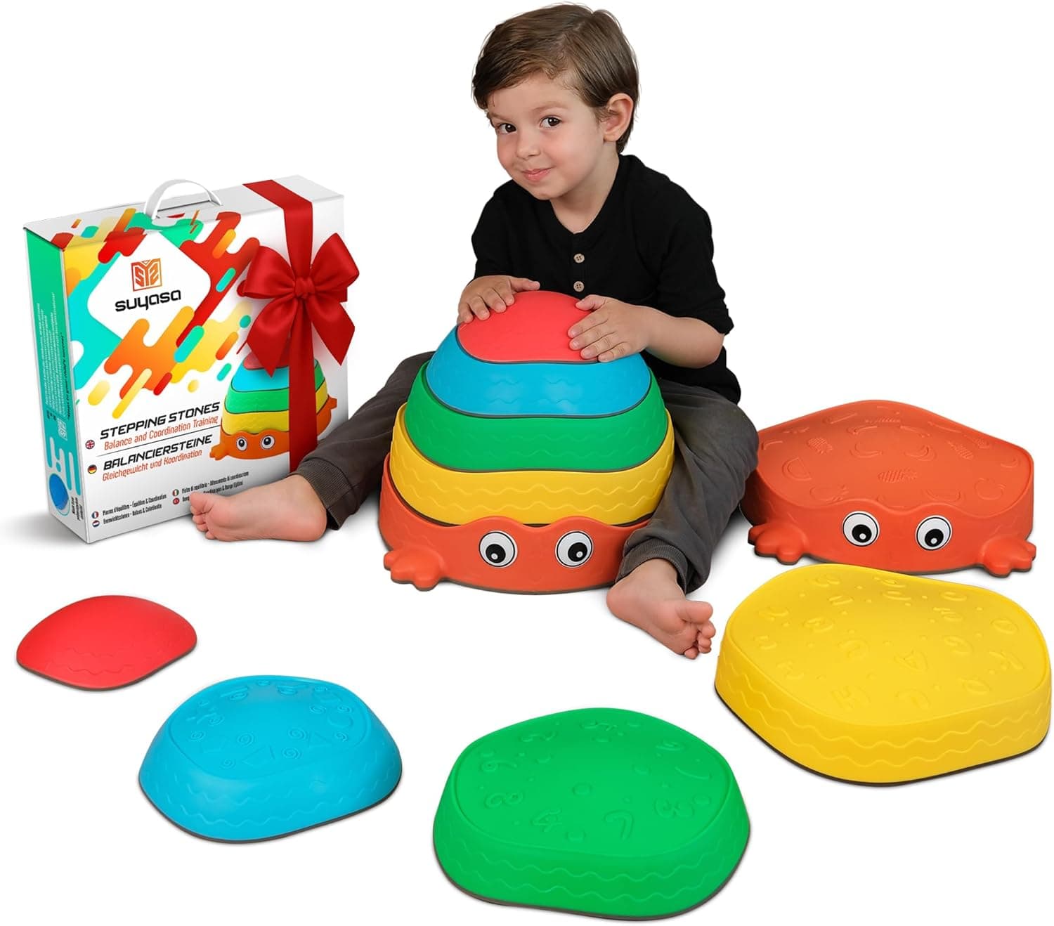 Piedras de equilibrio para niños 