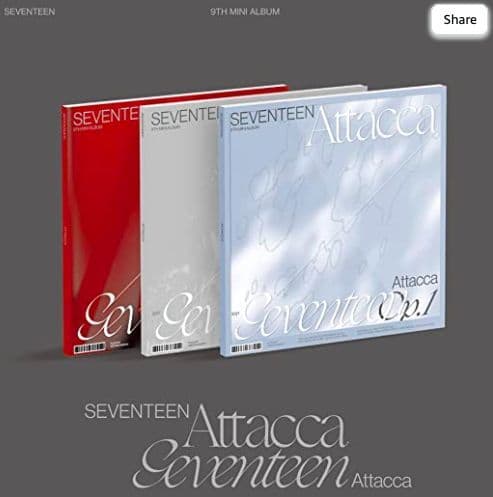 SEVENTEEN ALBUM ATTACCA