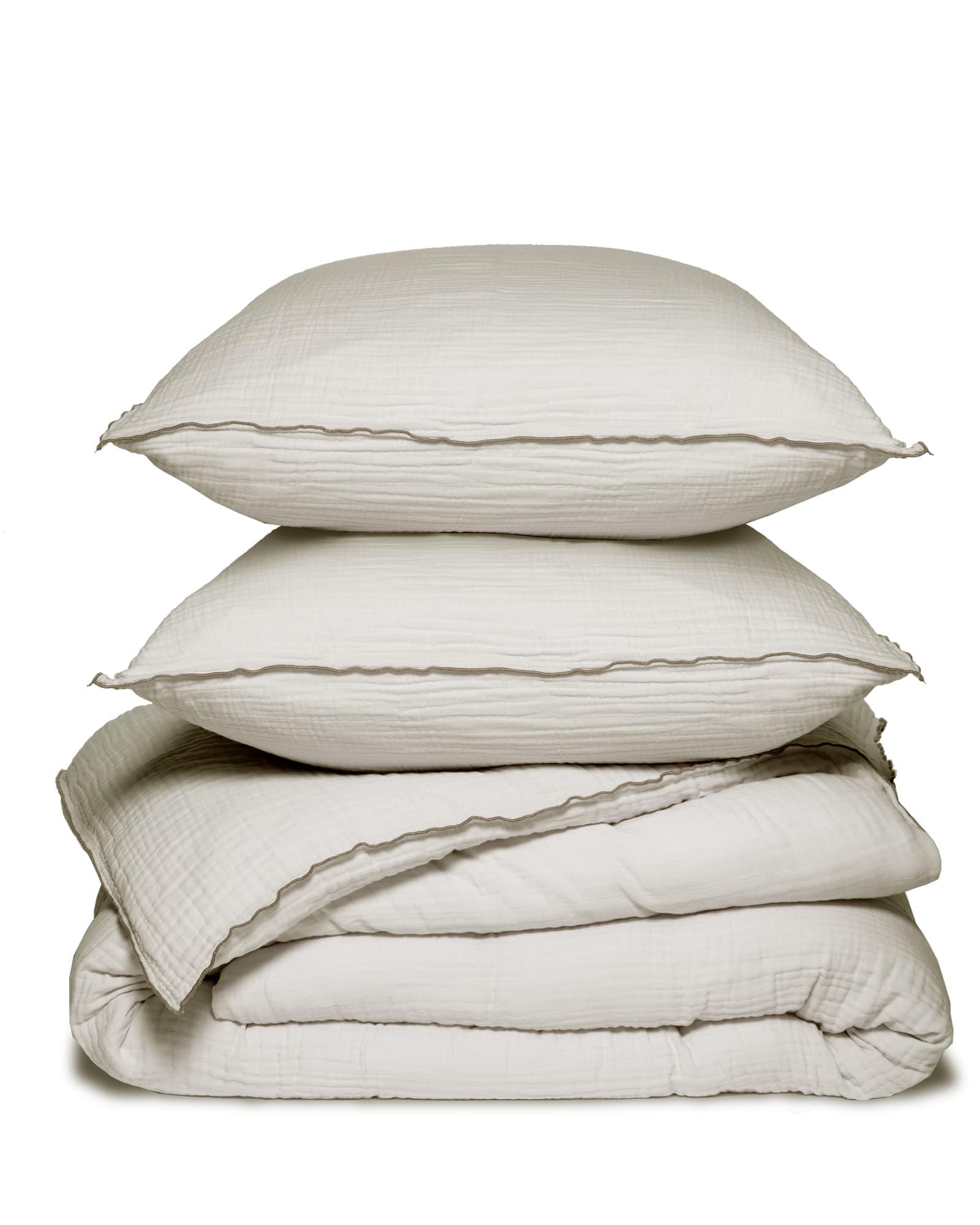 Dekbedset COCOON Oatmeal | 260x240 cm + 2 slopen 65x65 cm | Oatmeal | DBSCOCO02809