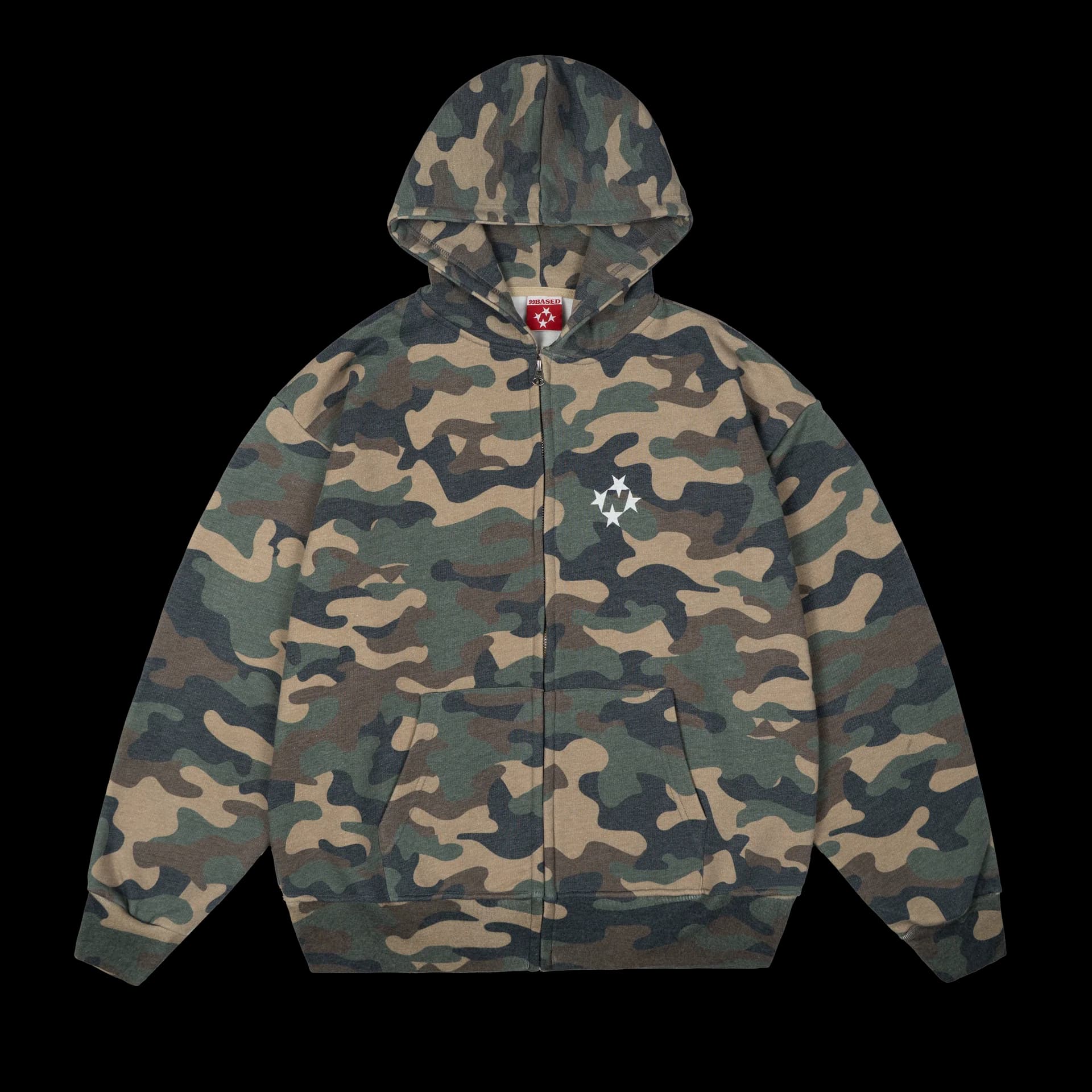 Logo Zip Hoodie [Camo]
