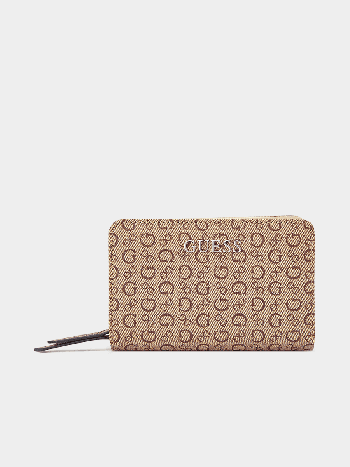 Women's Guess Brown Remy French Wallet