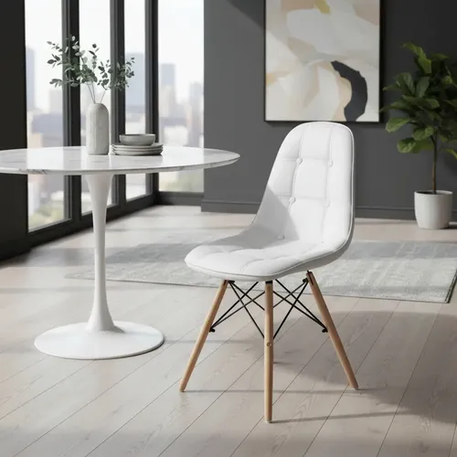 1 Silla Eames capitoné