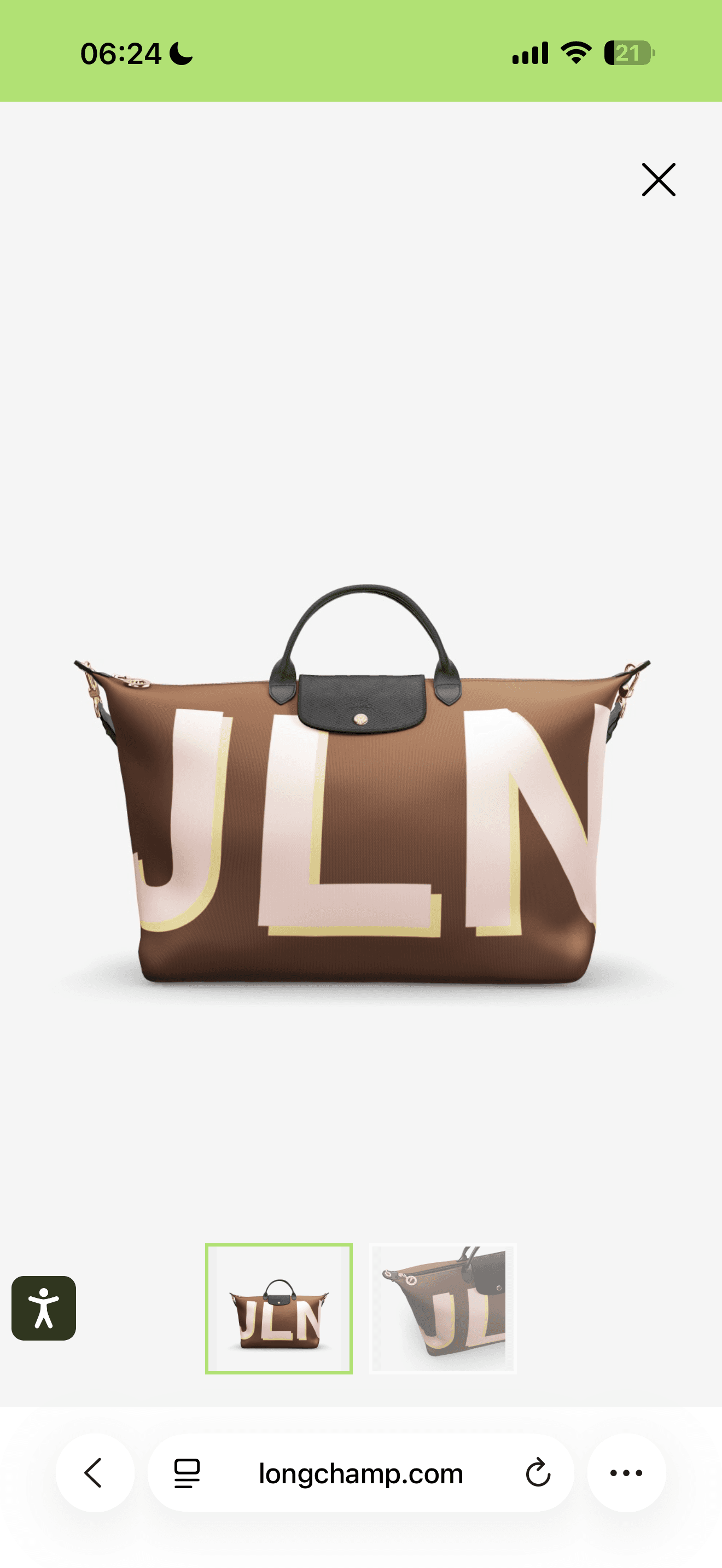 My Pliage L Travel bag