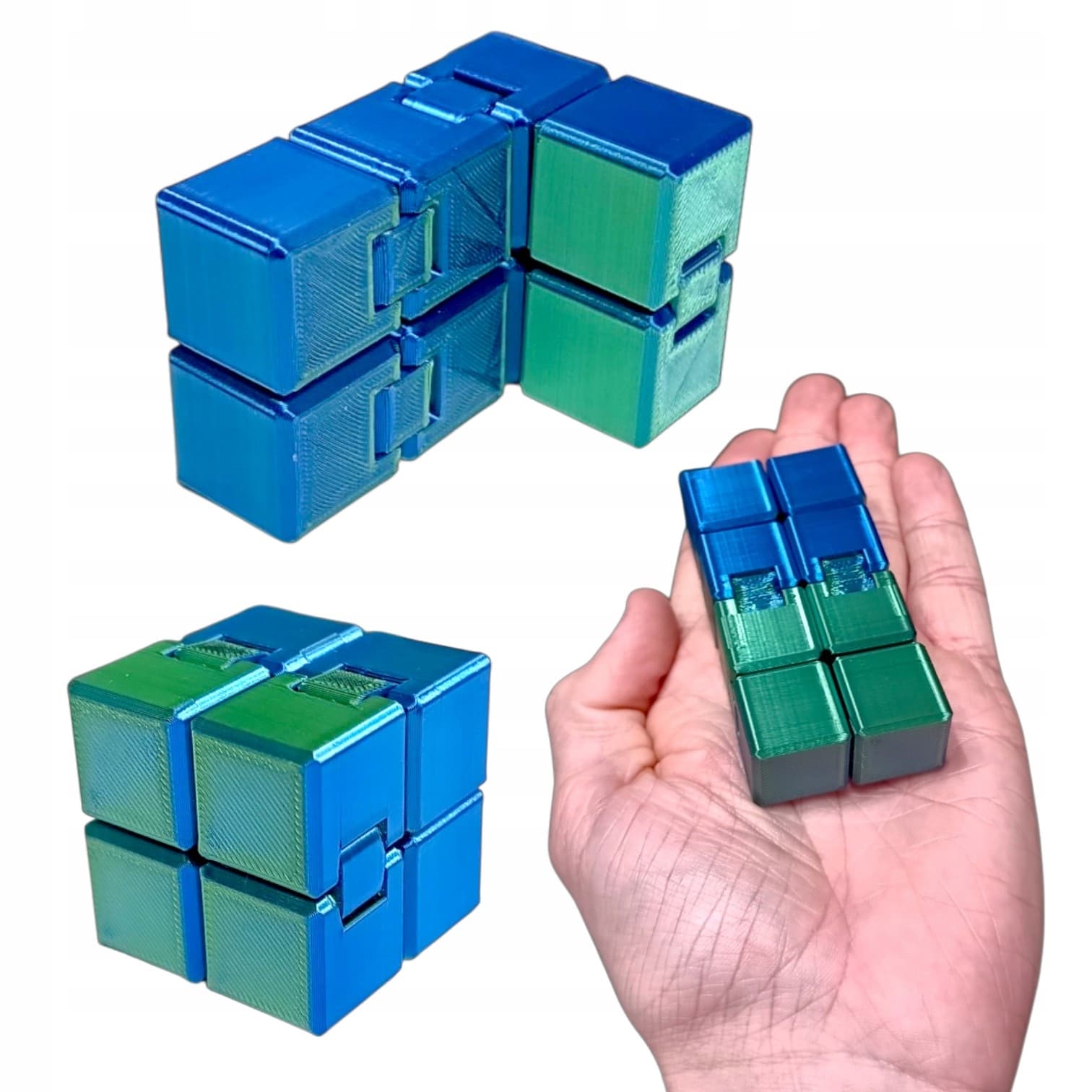 Antystresowa Kostka Nieskończoności, Infinity Cube, Redukcja Stresu