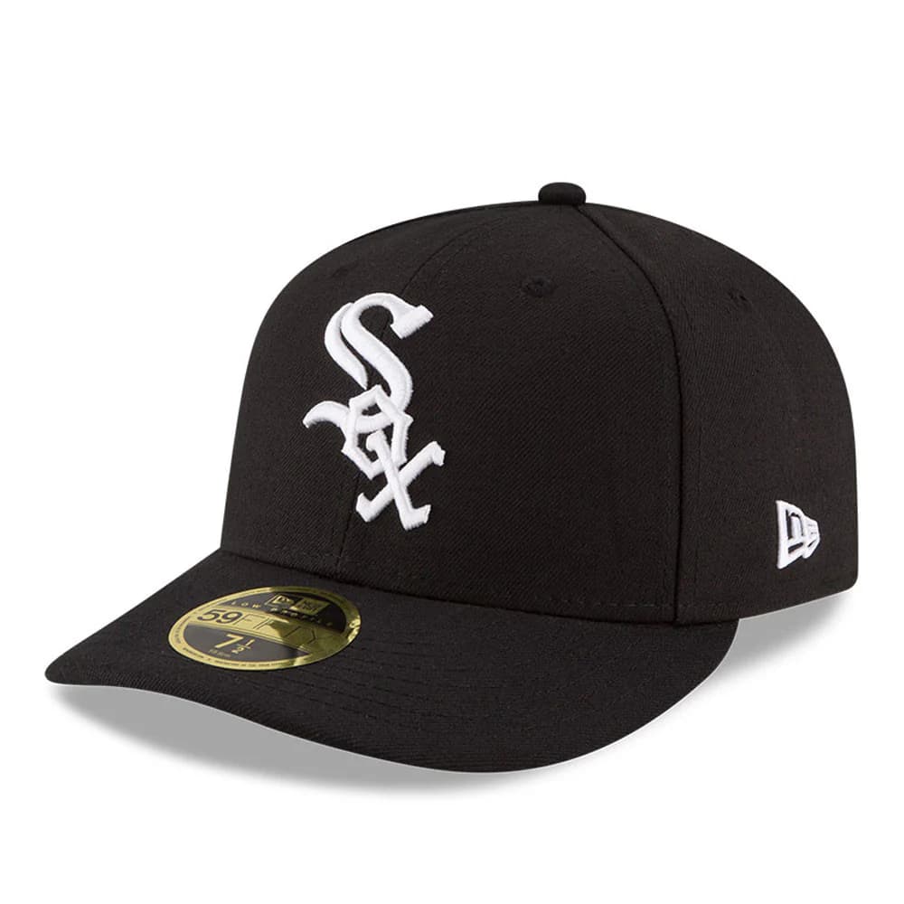 Chicago White Sox 59FIFTY Low Profile AC Perf Black Cap