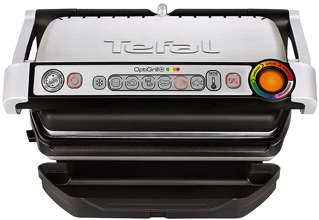 Электрический настольный гриль Tefal OptiGrill+ GC712D34