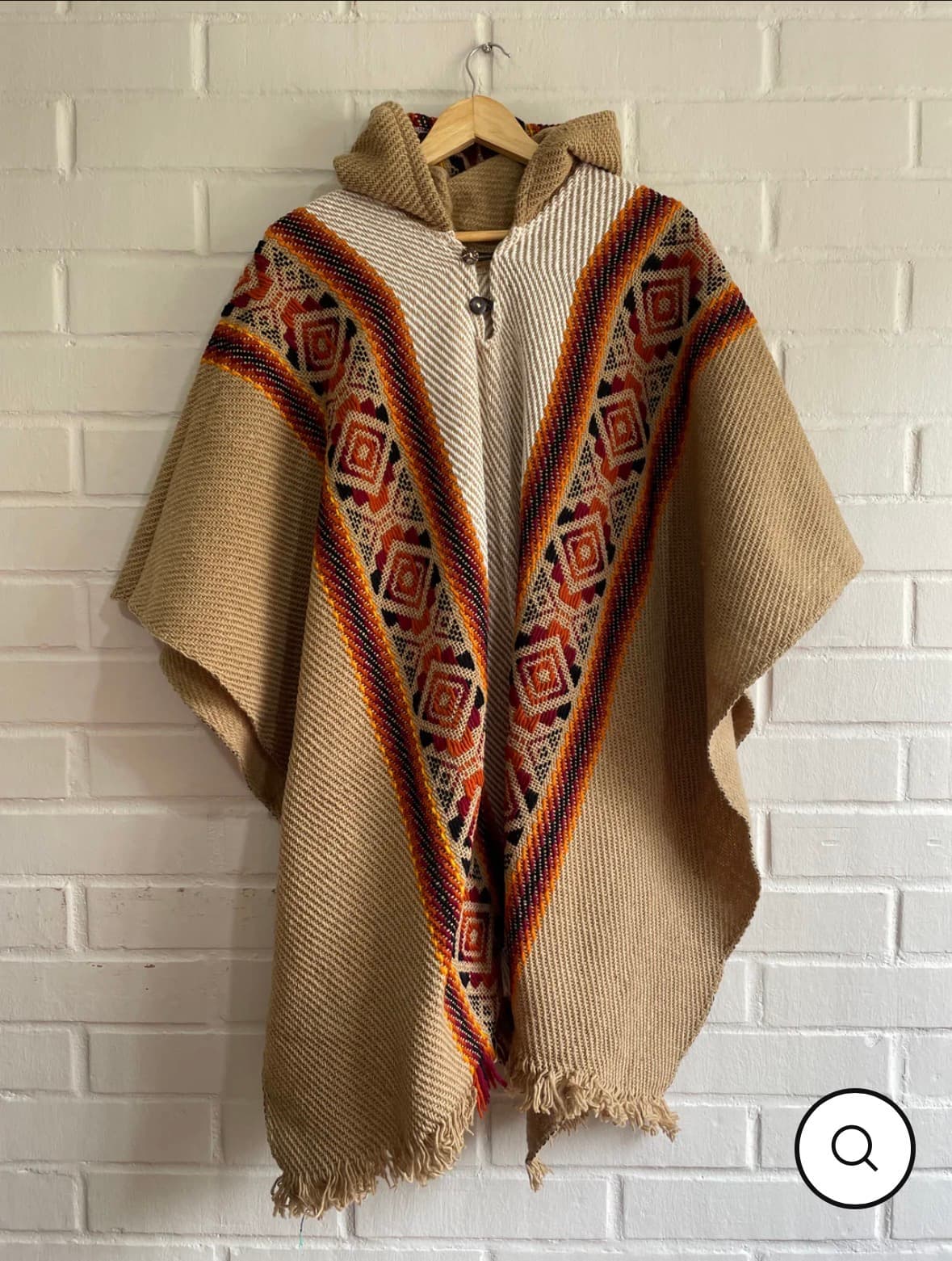 PONCHO ANDINO CLÁSICO