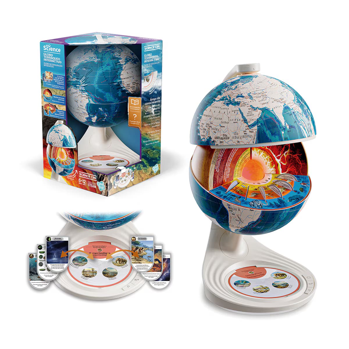 Globo Terraqueo Canal Science
