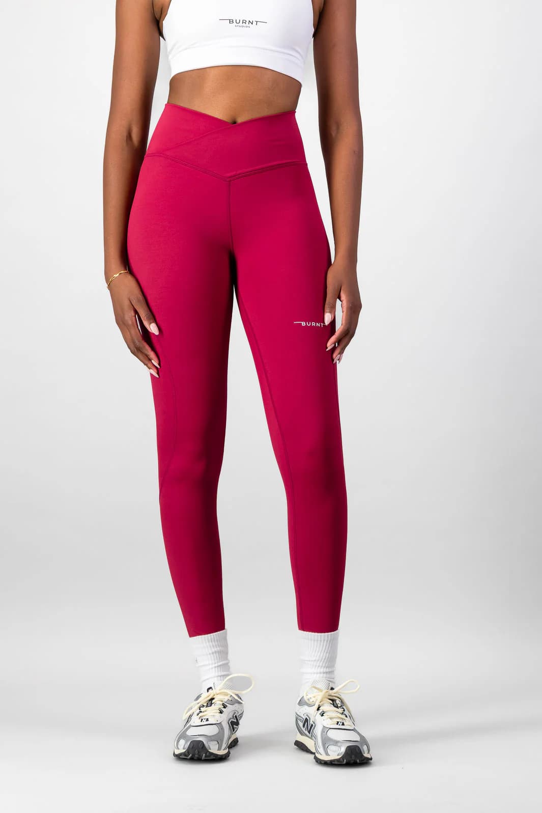Burnt gym tights