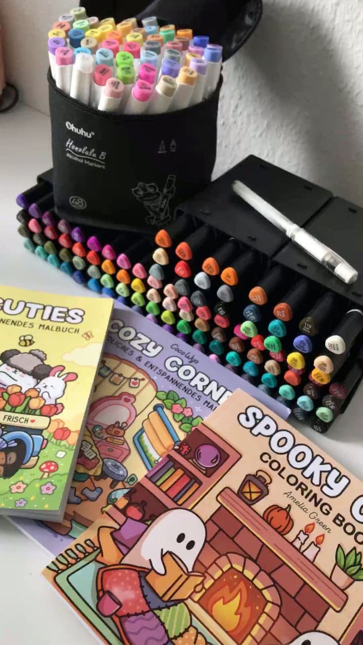 COLOURING BOOKS