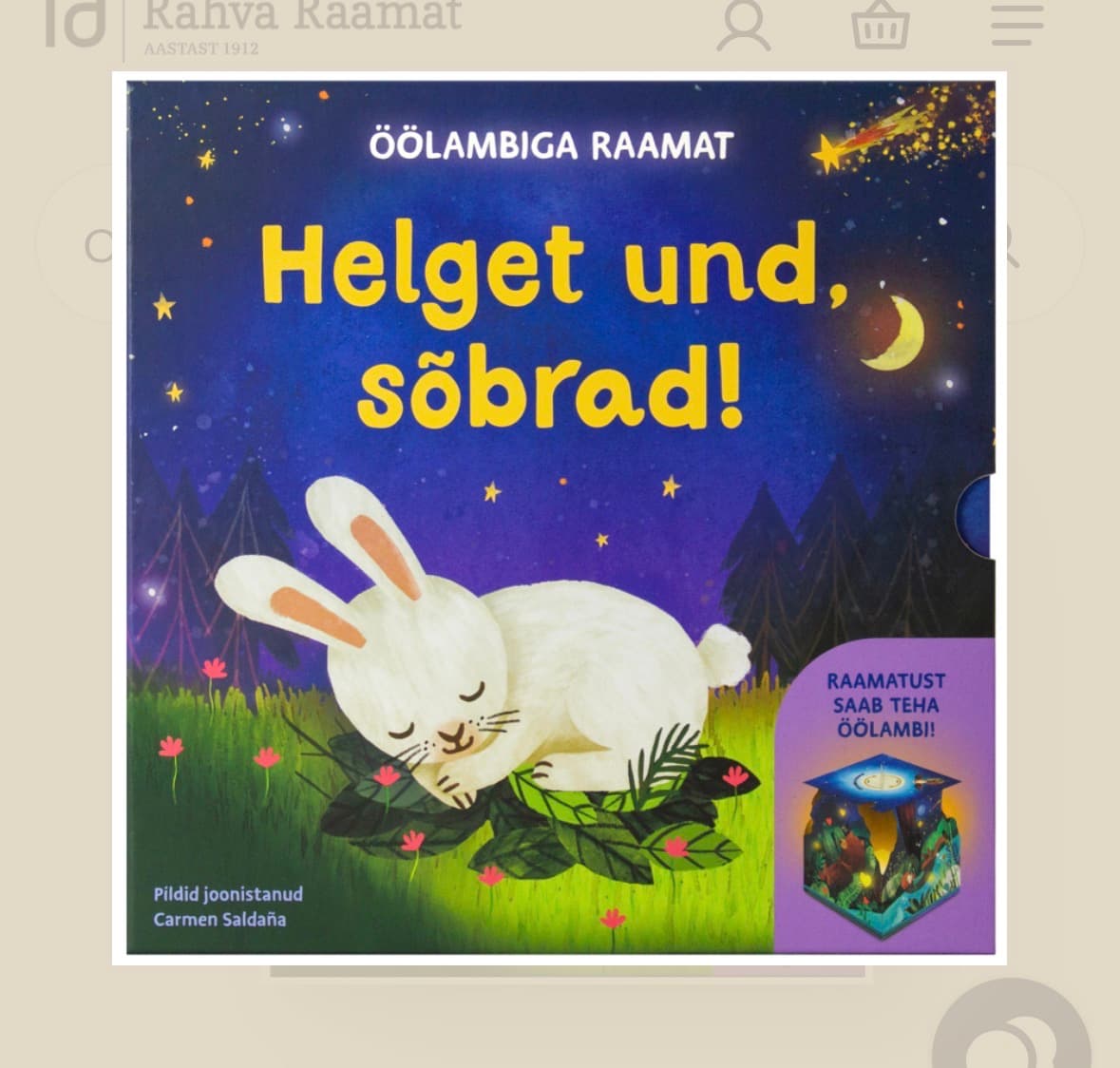 Helget und, sõbrad! Öölambiga raamat