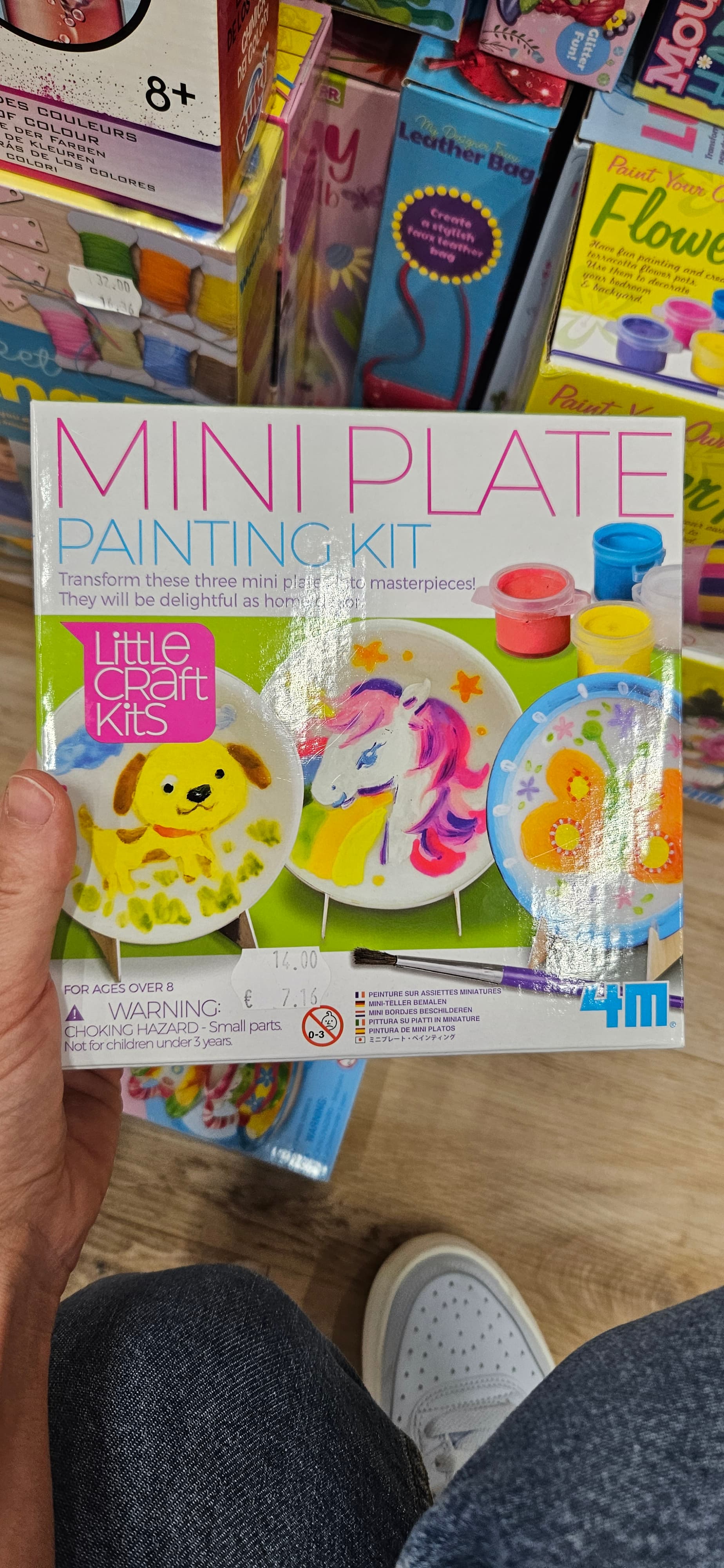 Mini plate - painting kit