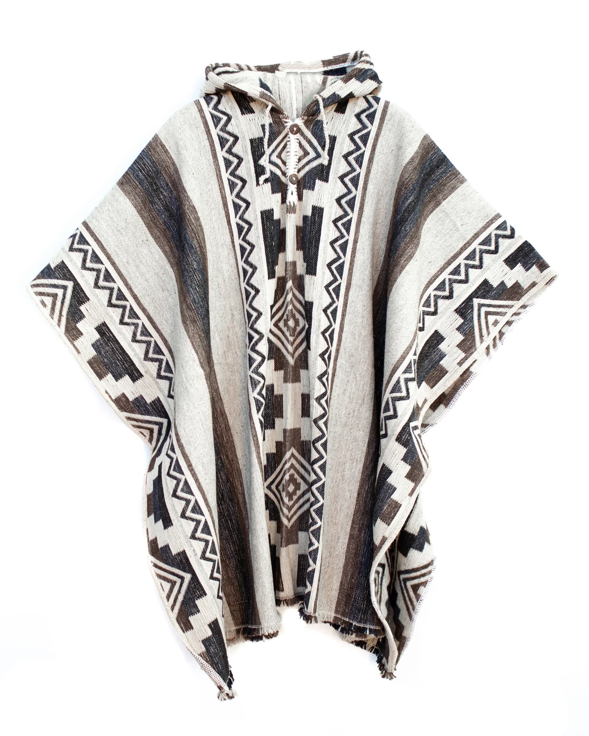 PONCHO PREMIUM POMERAPE CON CAPUCHA