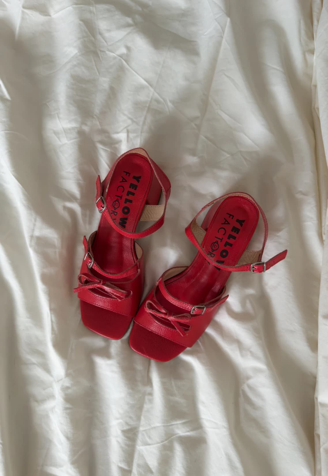 Sandália Lacinhos - Vermelho