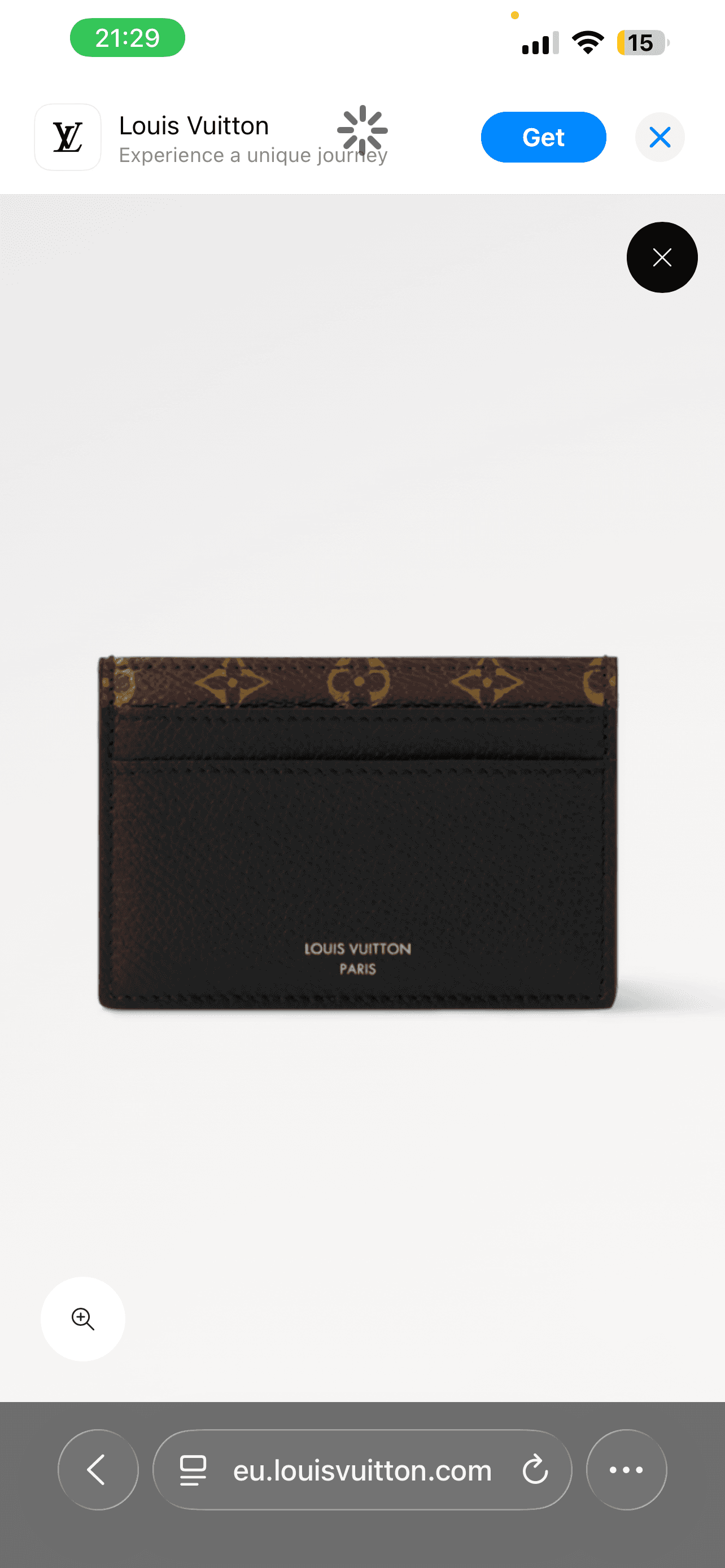 Double Card Holder Low Key