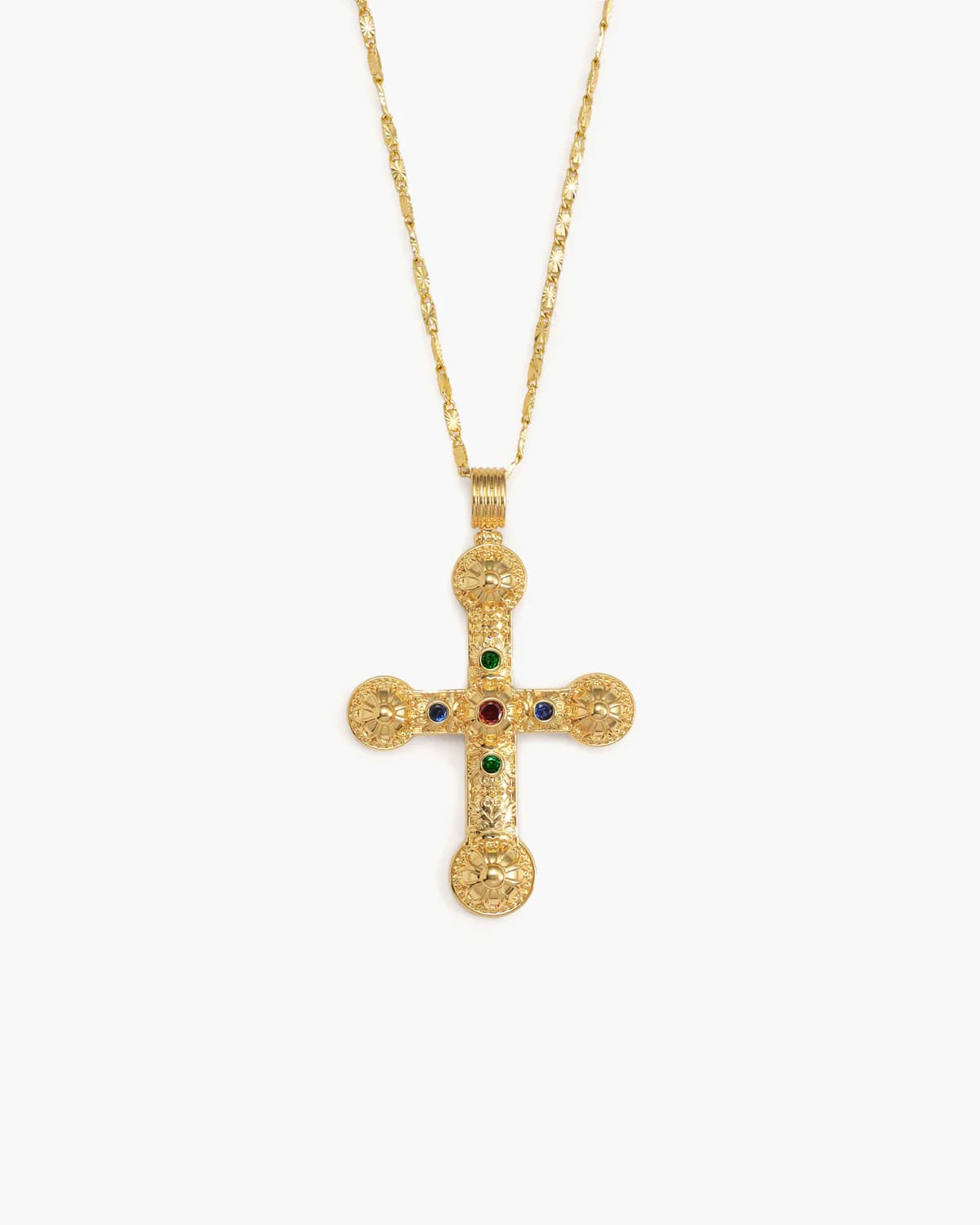 XL Cross Chain | Bold Statement Street Necklace | en route jewelry