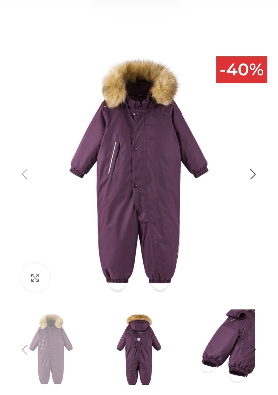Reimatec® talvekombe GOTLAND Deep purple