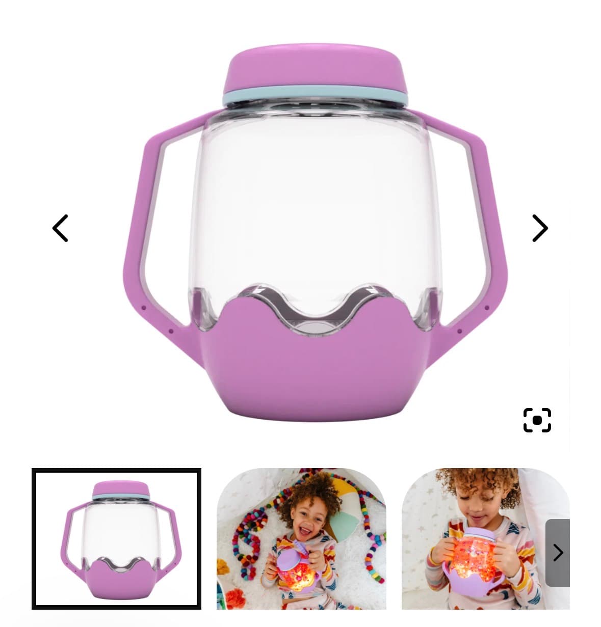 Valguspurk Glo Pals kuubikutele purple