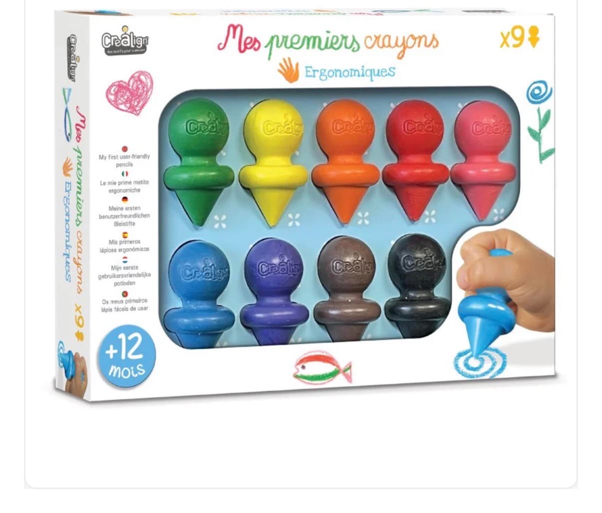 Créalign Mijn Eerste Wasco's Set 9