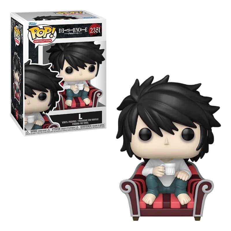 Фігурка Funko POP!: Animation: Death Note: L, (93291) – купити в інтернет-магазині World Of Comics : ціни, відгуки, фото, характеристики