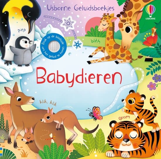 Usborne Geluidsboekjes 1 - Babydieren, Sam Taplin | 9781835400692 | Boeken | bol