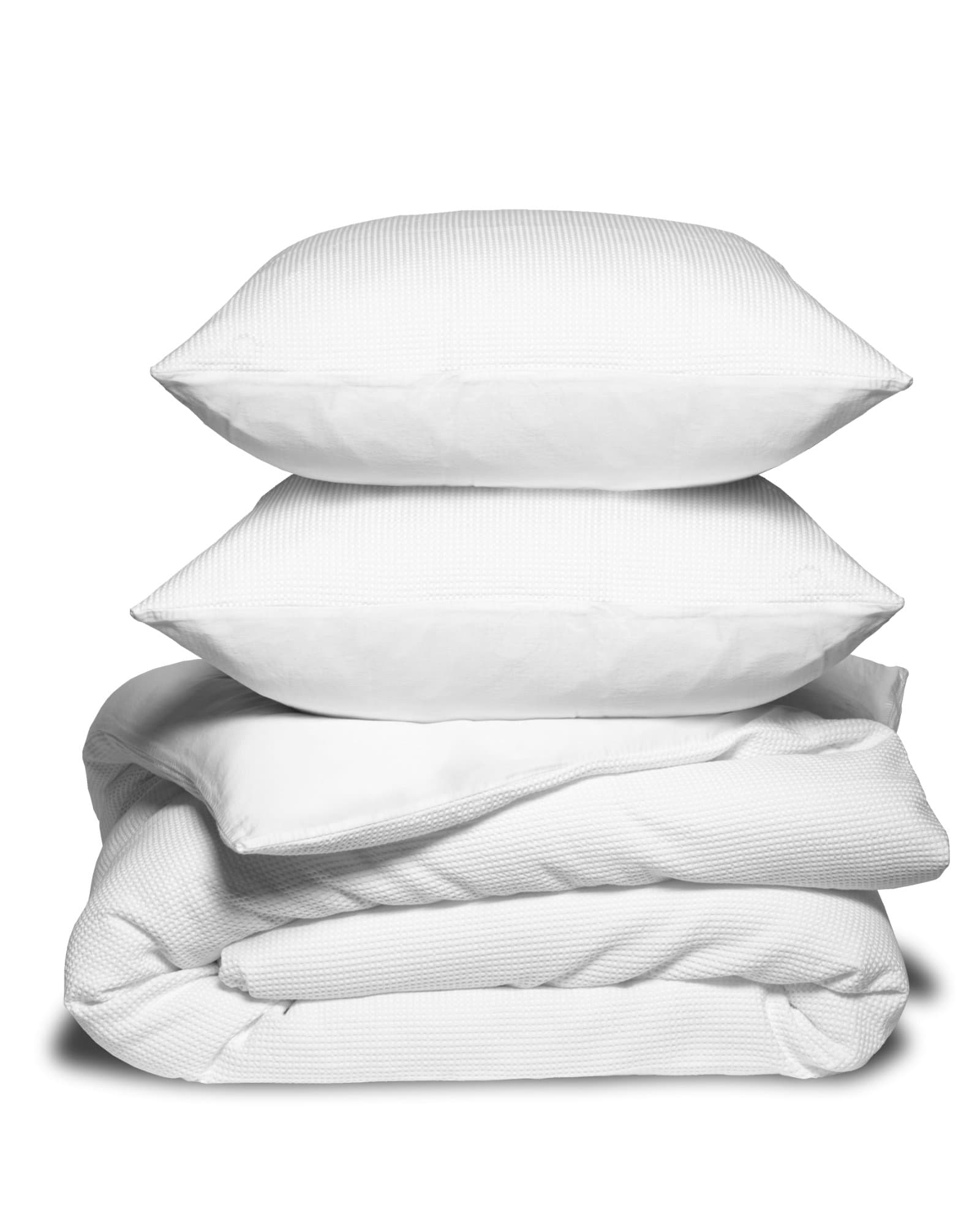 Dekbedset DEAUVILLE White | 280x240 cm + 2 slopen 65x65 cm | White | DBSDEAU00111