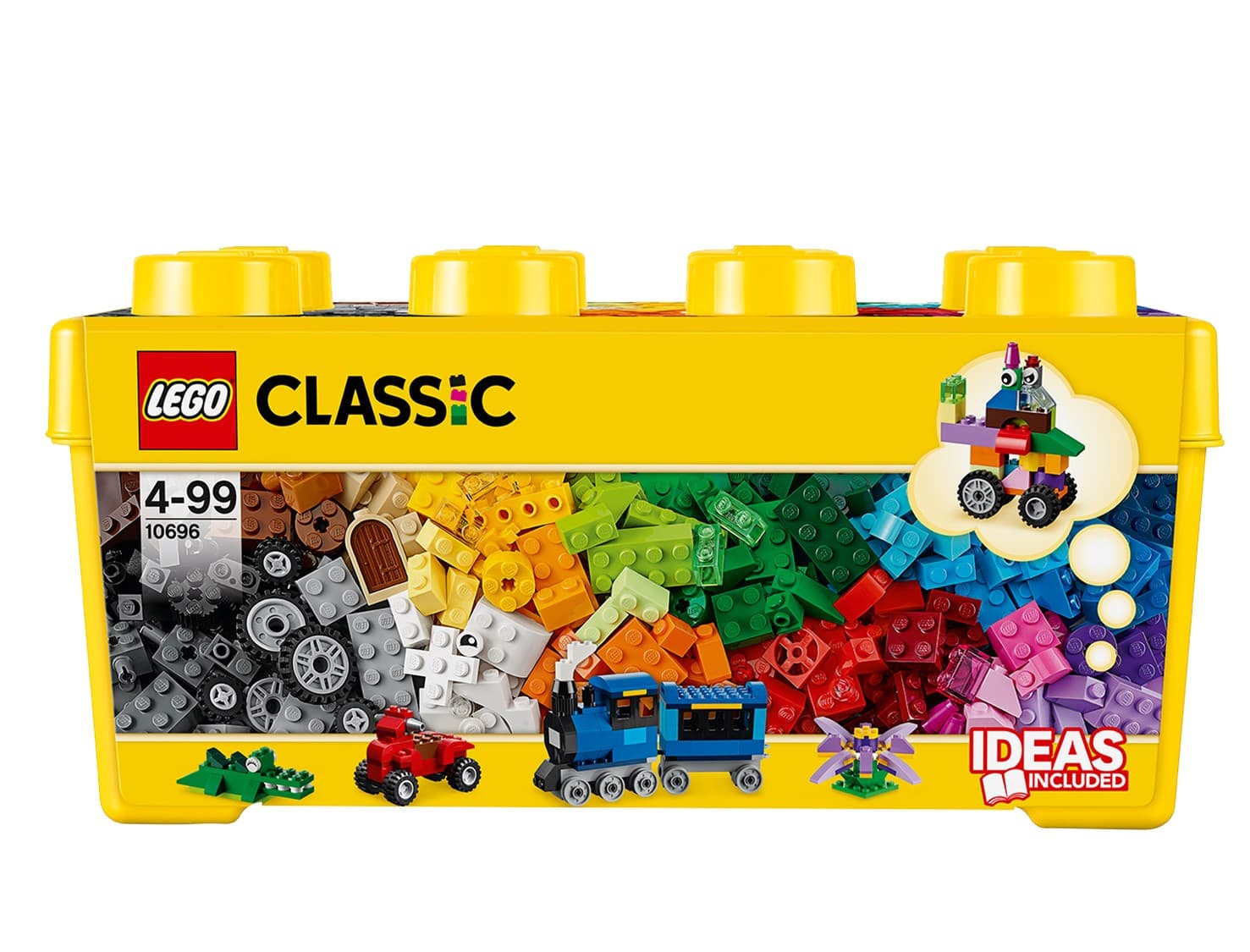 Конструктор LEGO Classic Коробка кубиків LEGO для творчого конструювання середнього розміру (10696)