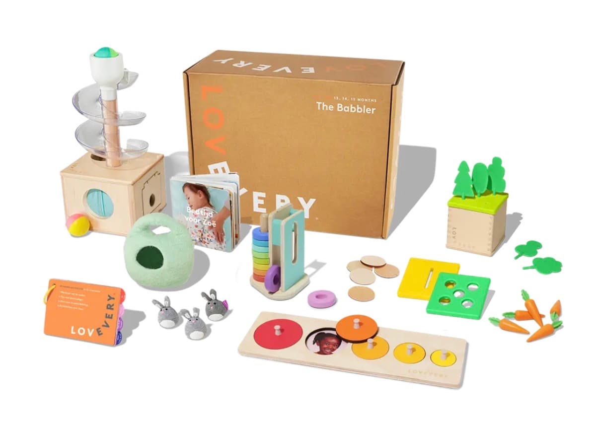 De Kwebbelaar Speelkit | Speelgoed voor kinderen 1 jaar oud | Lovevery
