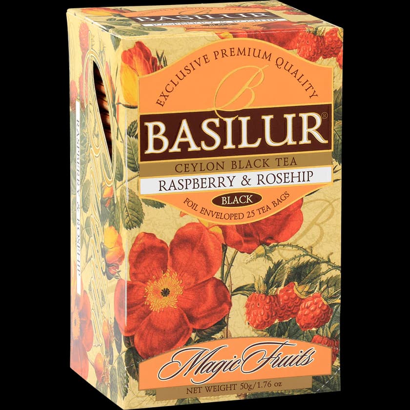 Basilur Frambuesa Rosa Mosqueta