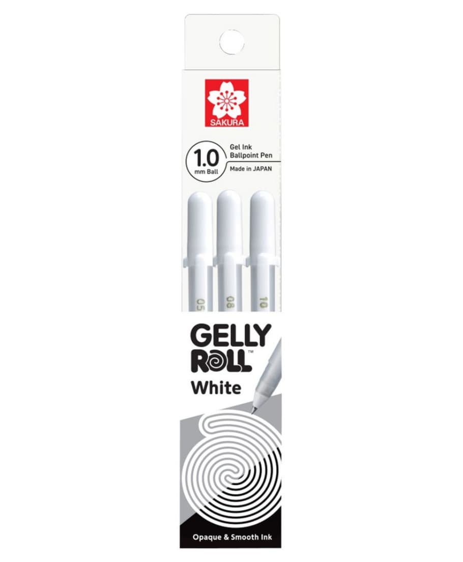 White Gel Pen (3 Pack)