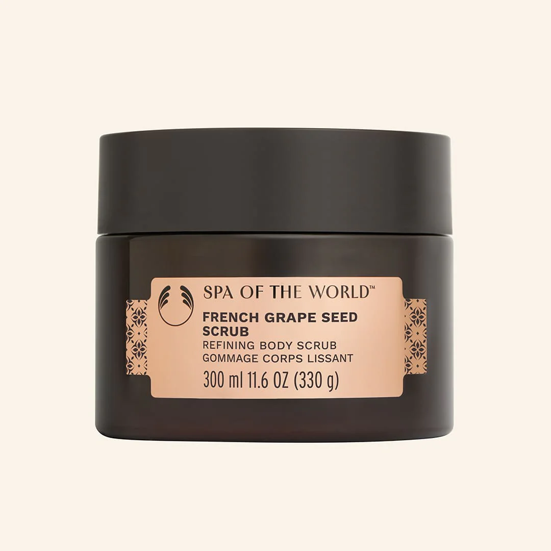 Spa of the World French Grape Seed Scrub