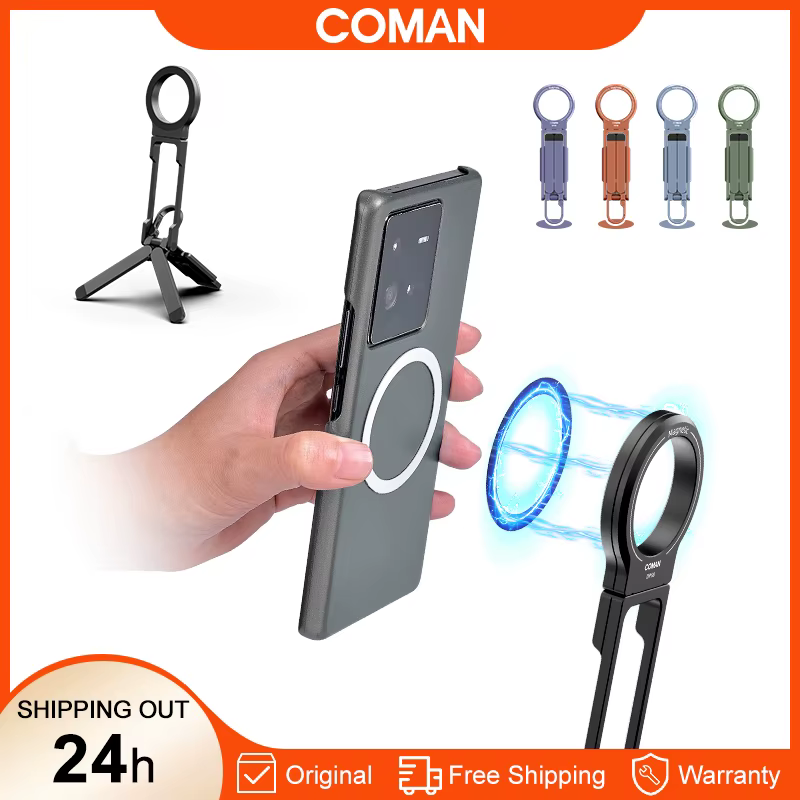 Trípode para Teléfono COMAN DP58 con MagSafe, Soporte para iPhone 17 16 Pro Max, para Viajes al Aire Libre, Vlogs y Transmisiones en Vivo - AliExpress 44