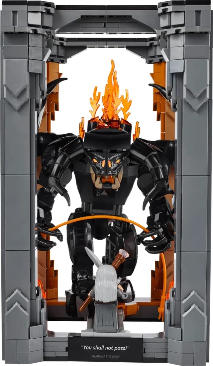 Lego The Lord of the Rings Balrog Book Nook 10367