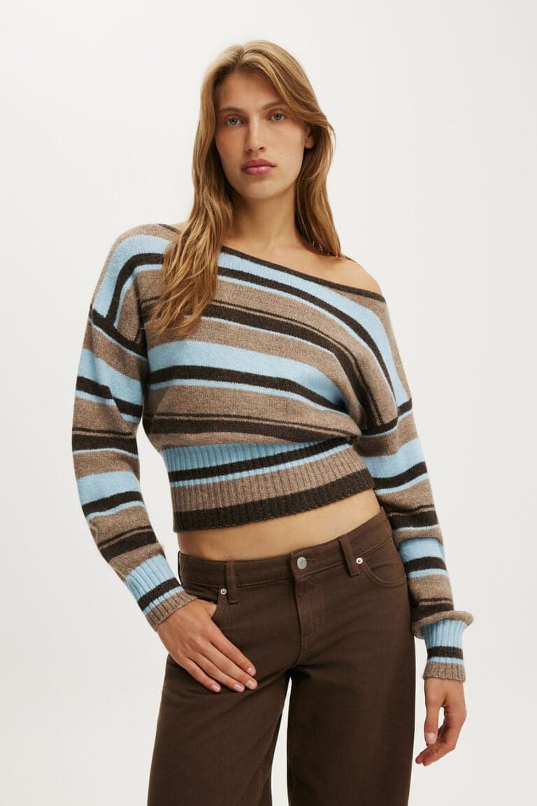Women’s Multi Tricôs - Luxe Slouch Off Shoulder Knit | Cotton On Brazilicon/flag/ukUAE Flag biggericon/flag/ukUAE Flag biggericon/flag/ukUAE Flag bigger