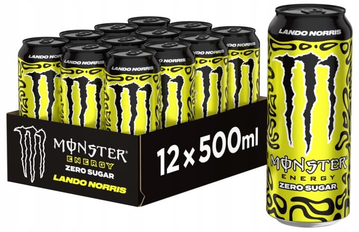 Monster Energy Lando Norris Zero Cukru energetyk12x500ml