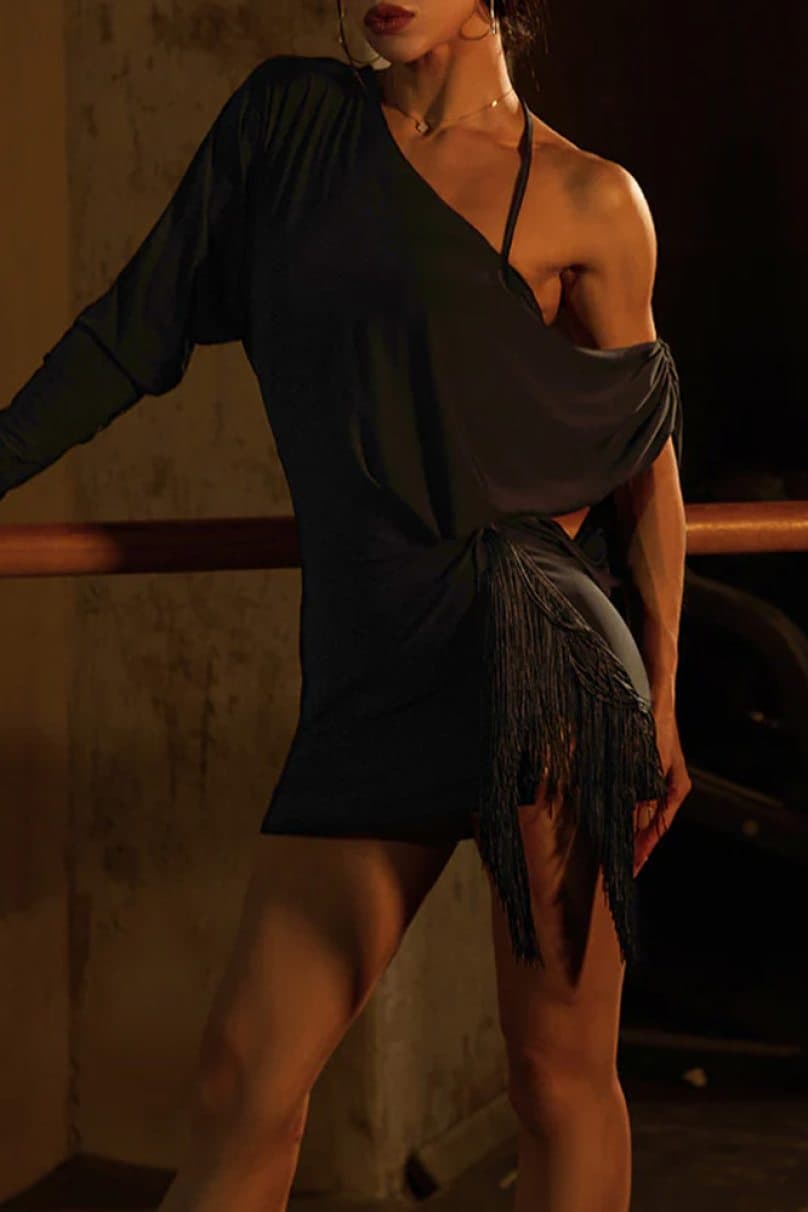 Сукня для бальних танців ZYM Dance Style модель 25082 Black