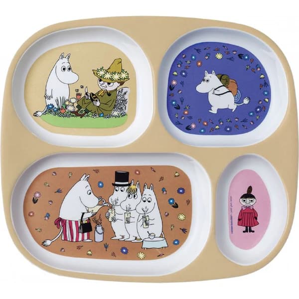 Moomin 4-Compartment Serving Tray