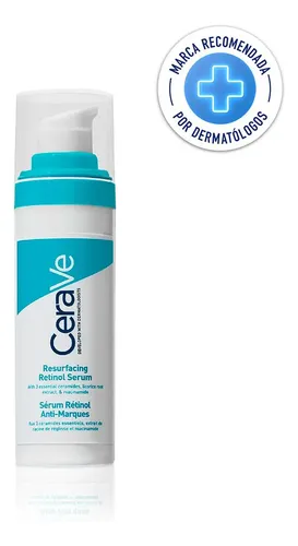 Serum Cerave Retinol Anti - Manchas 30ml Momento de aplicación Noche Tipo de piel Grasa