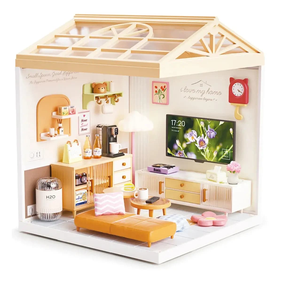 Конструктор-румбокс Mini House Інтер'єр Вітальня (8006)