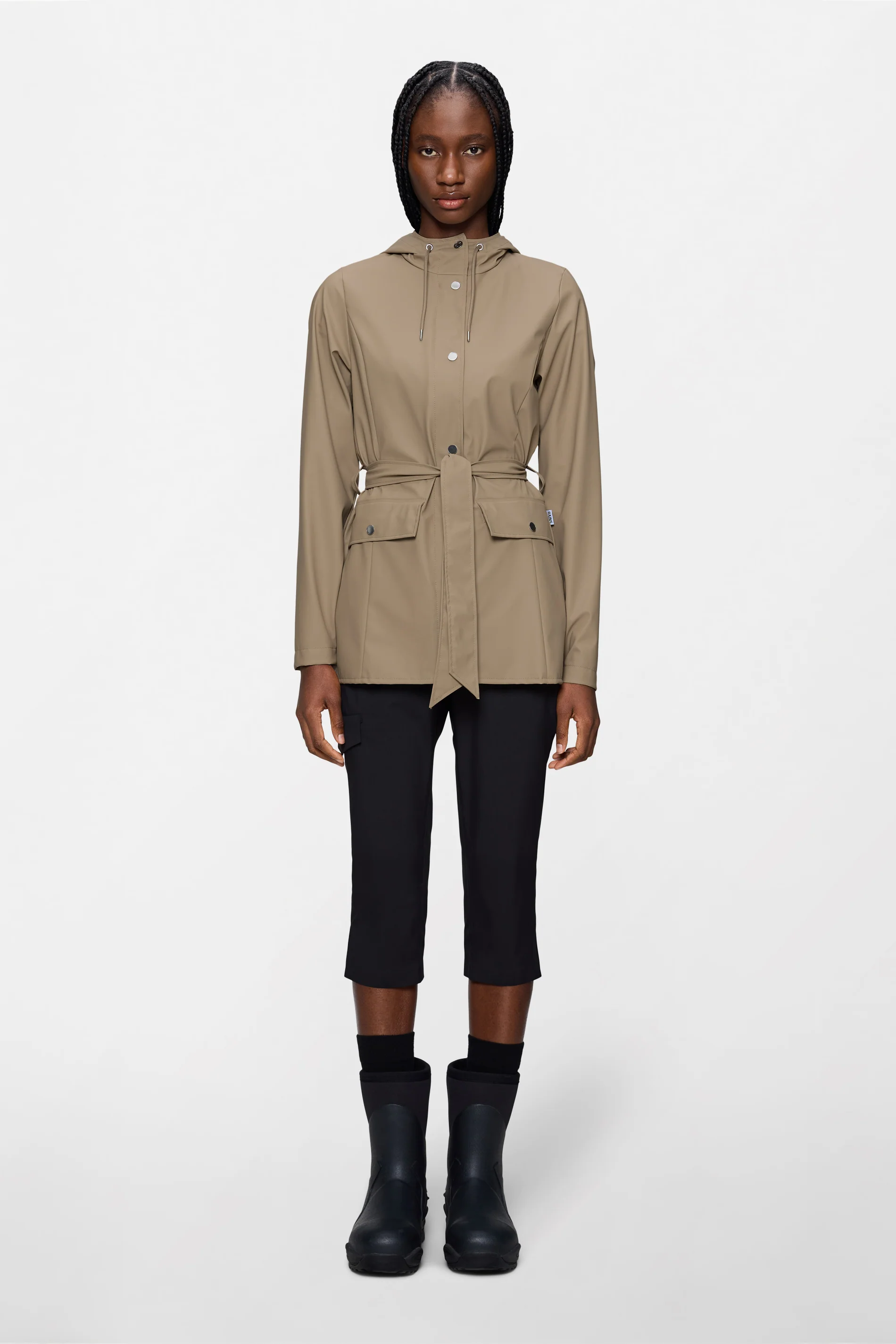 Rains® Curve Jacket in Beige for €109 | 2-Year Warranty