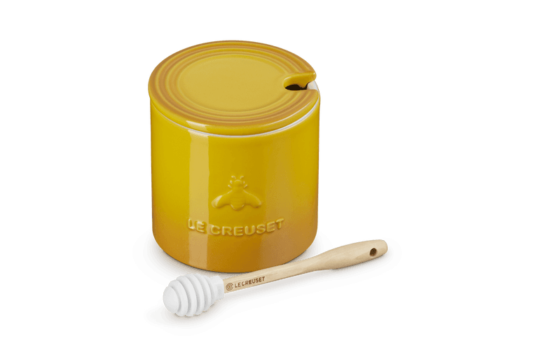 Signature Honingpot in Aardewerk met Honinglepel