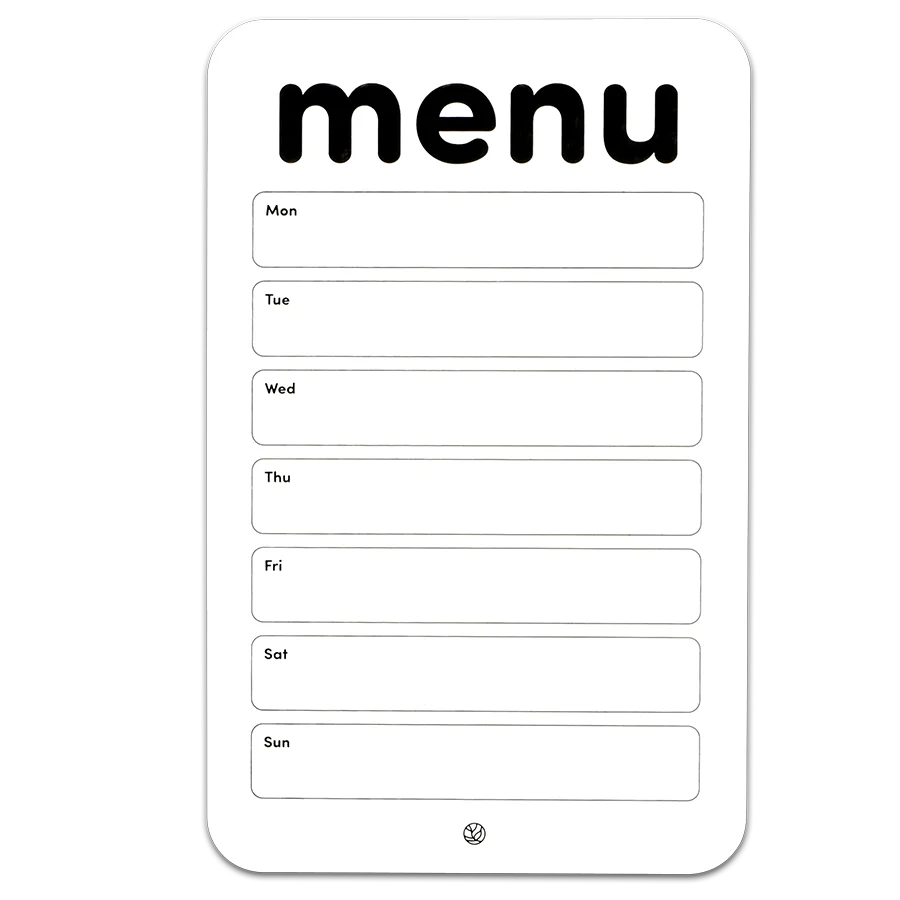 Sticky Meal Planner Mini Whiteboard Bestellen - Positive Impact
