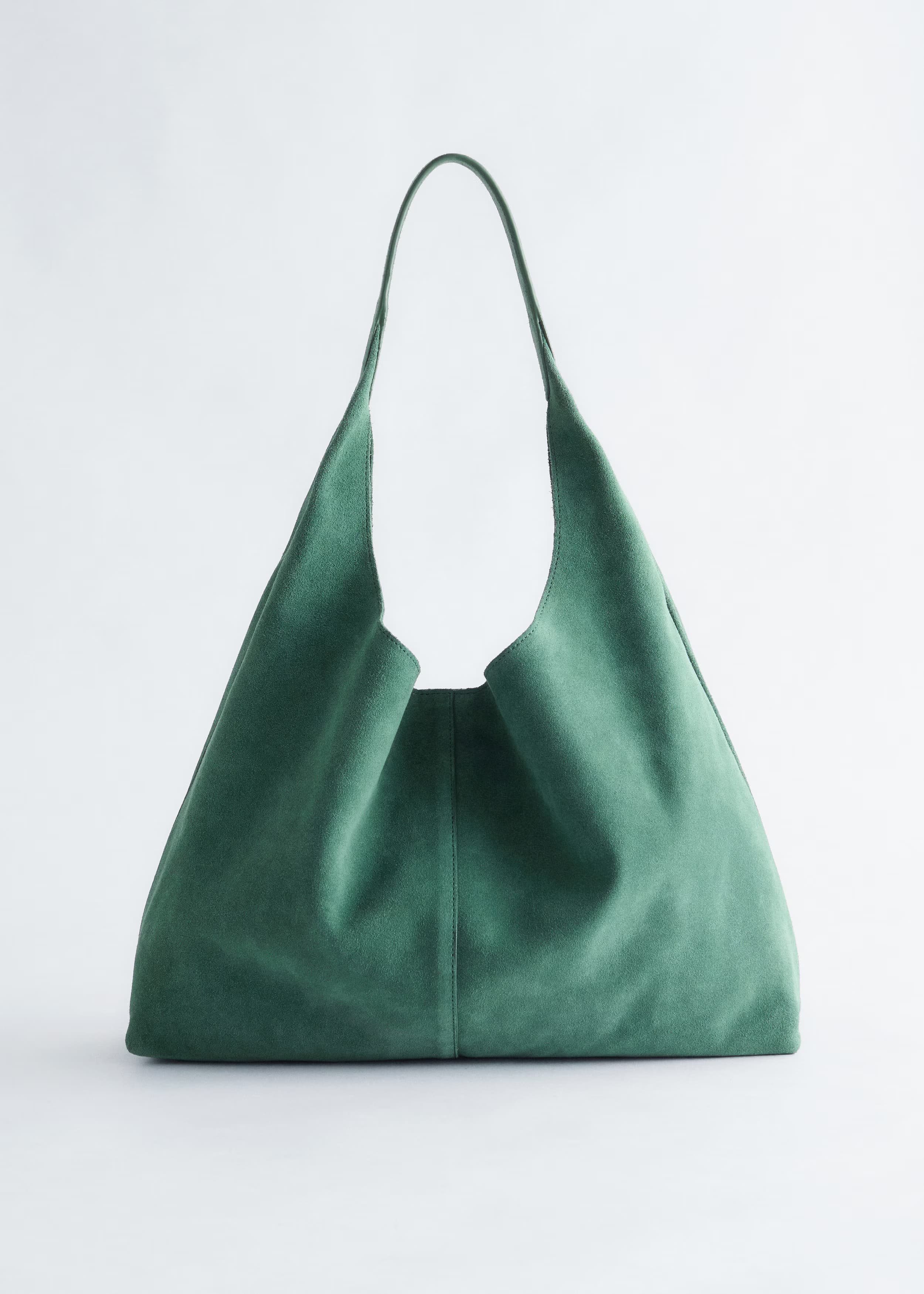 Large Tote Bag - Emerald Green - Bags - & Other Stories DE