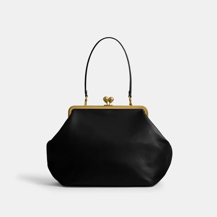 Large Kiss Lock frame Bag