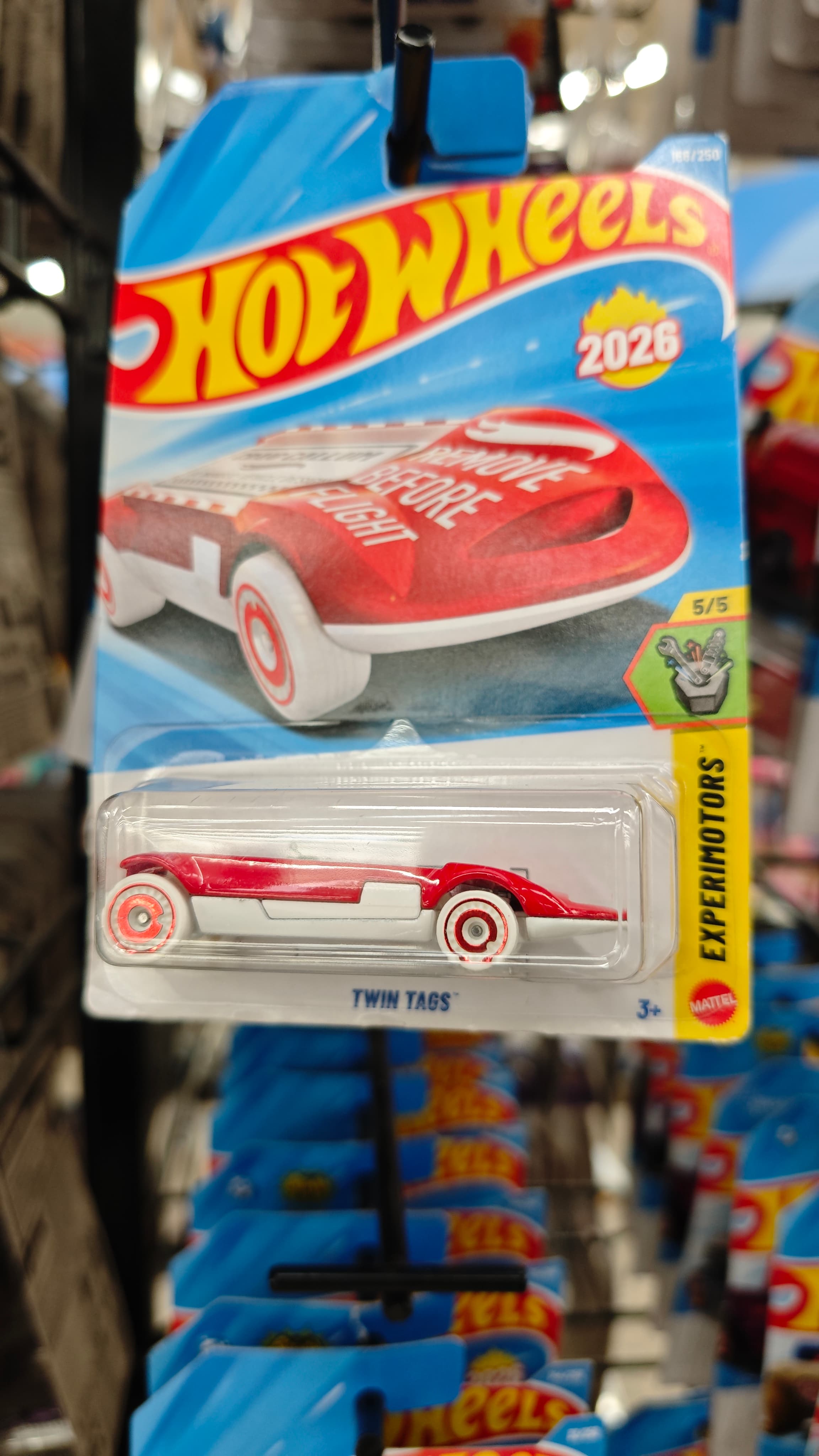 Hot Wheels Twin Tags