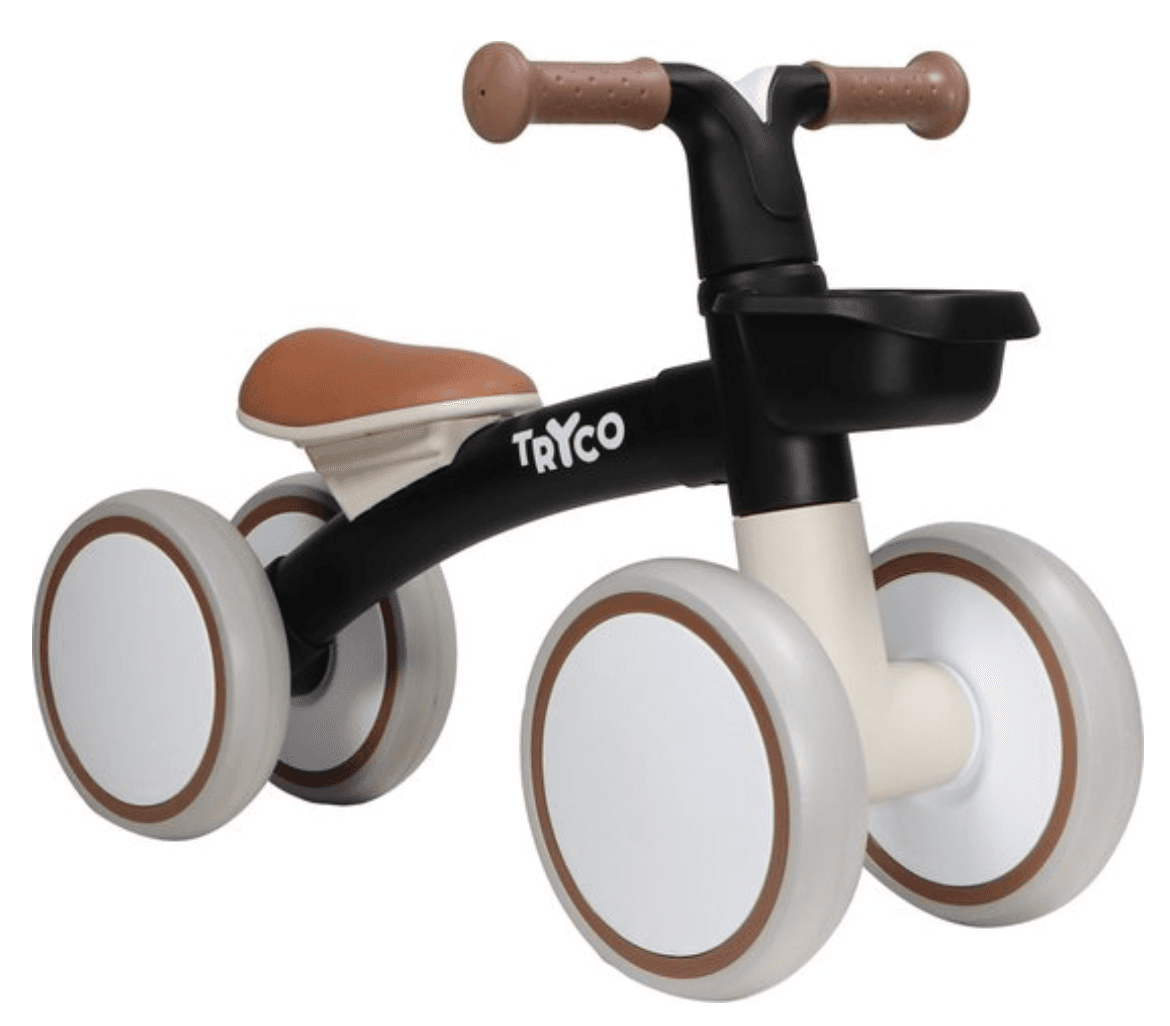 Tryco Loopfiets First Bike Luna | Zwart