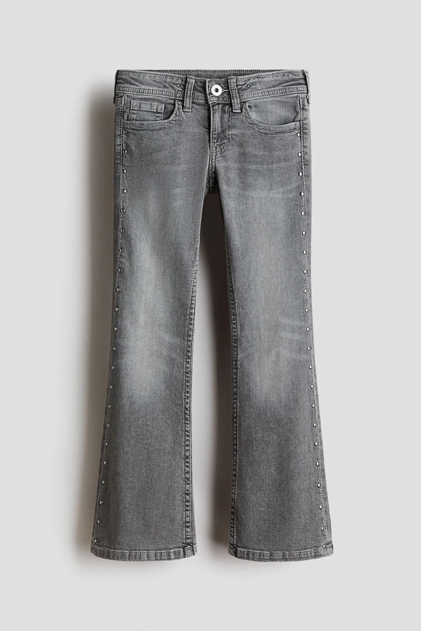 Flared Leg Low Jeans