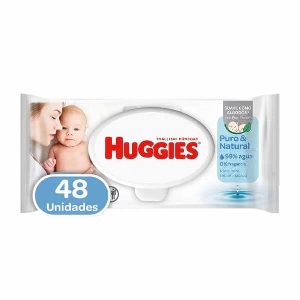 Paquete de toallitas humedas