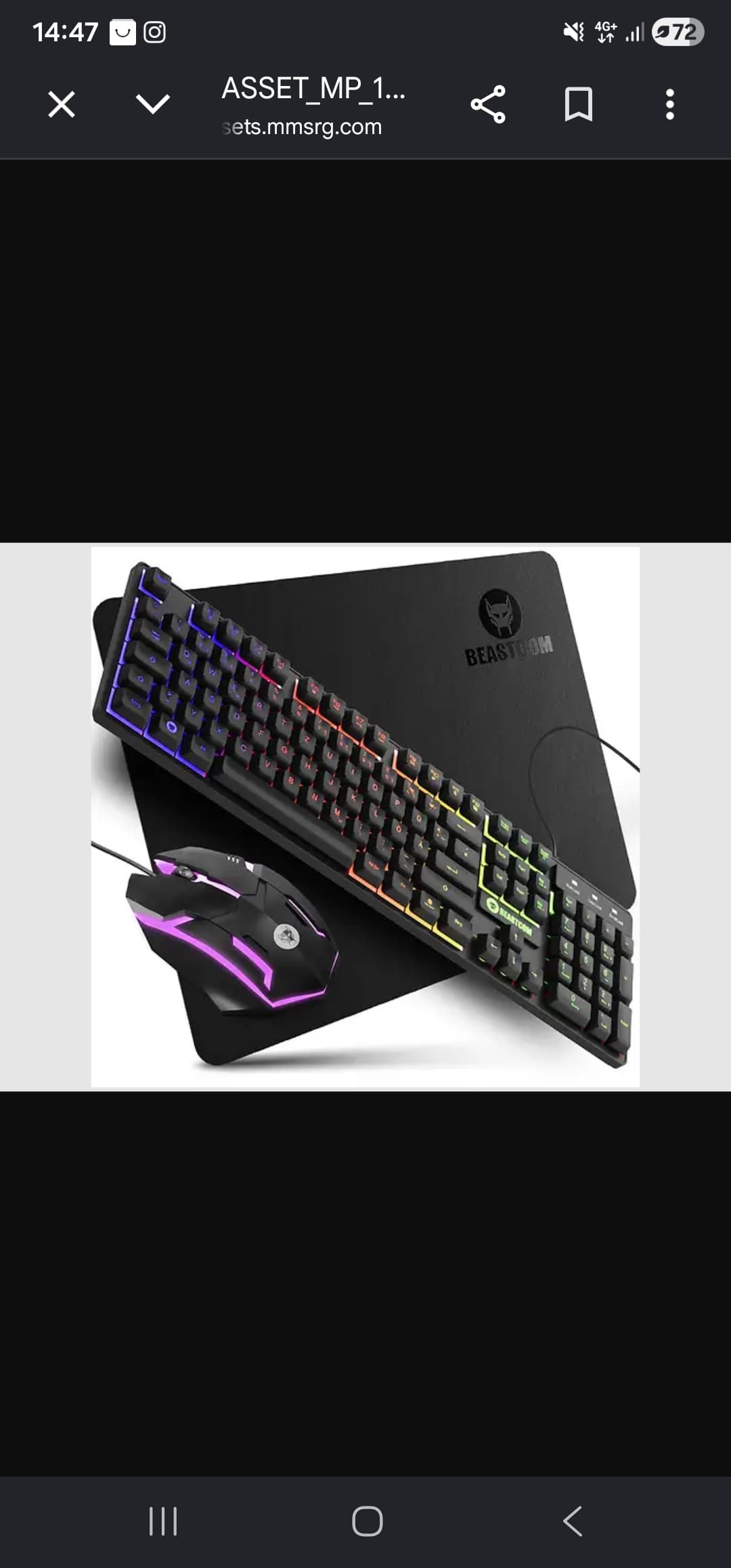 Teclado Gaming + Raton