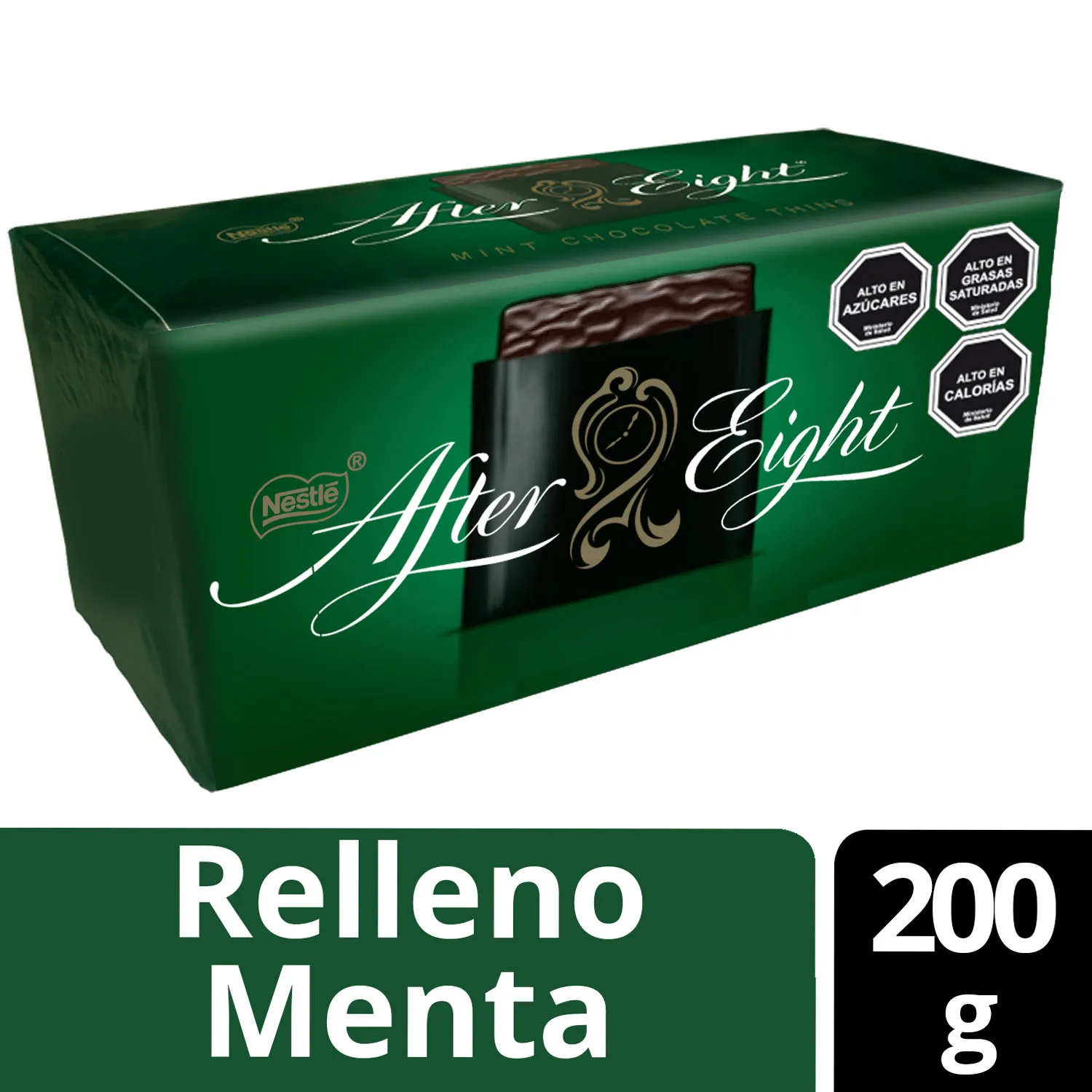 After Eight Chocolate Relleno Menta